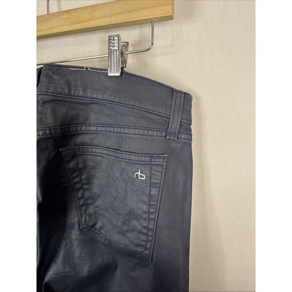 Bone Fit 2 Slim Coated Blue Pants Men’s 31X30 - Picture 5 of 7